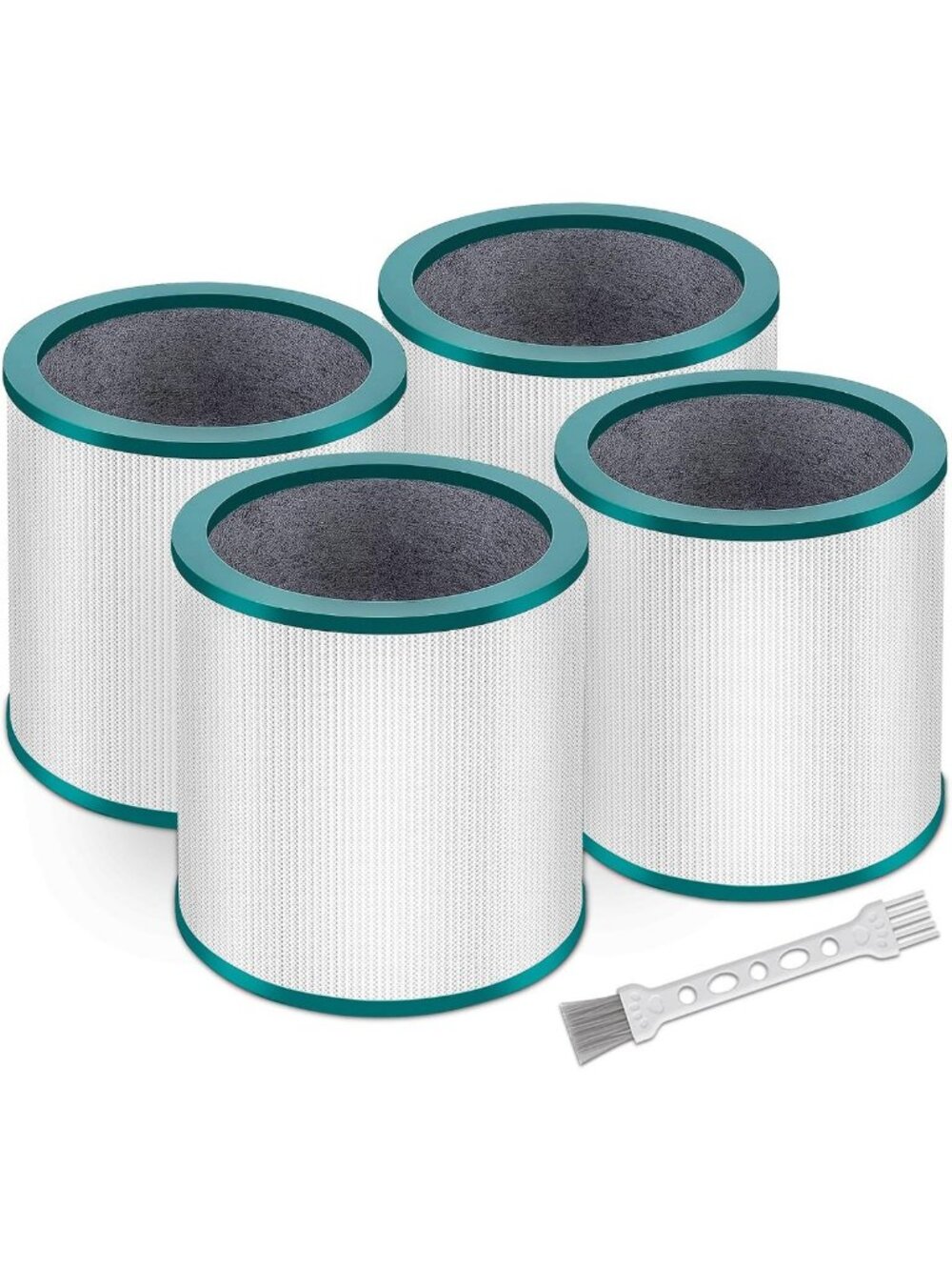 4-Pack Replacement Filters for Dyson Pure Cool Link TP01 & TP02 Air Purifier
